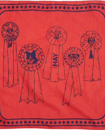 HAY Dogs Scarf55 x 55-red
