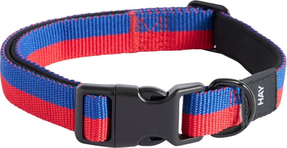 HAY Dogs Collar Flats/m-red, Blue